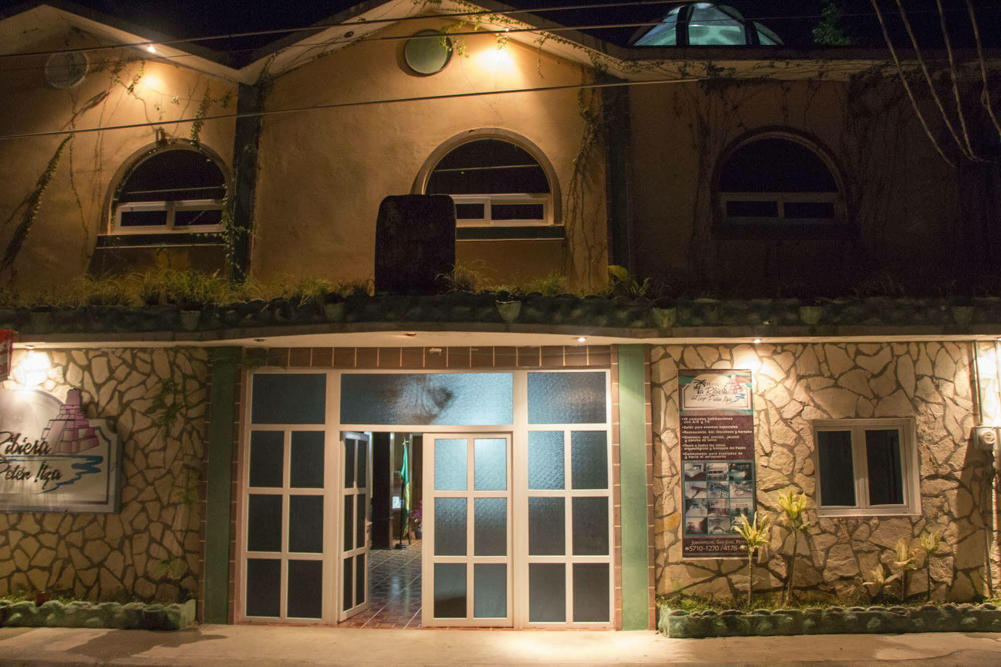 Hotel Ribiera Del Lago Peten Itza San Roman Екстериор снимка